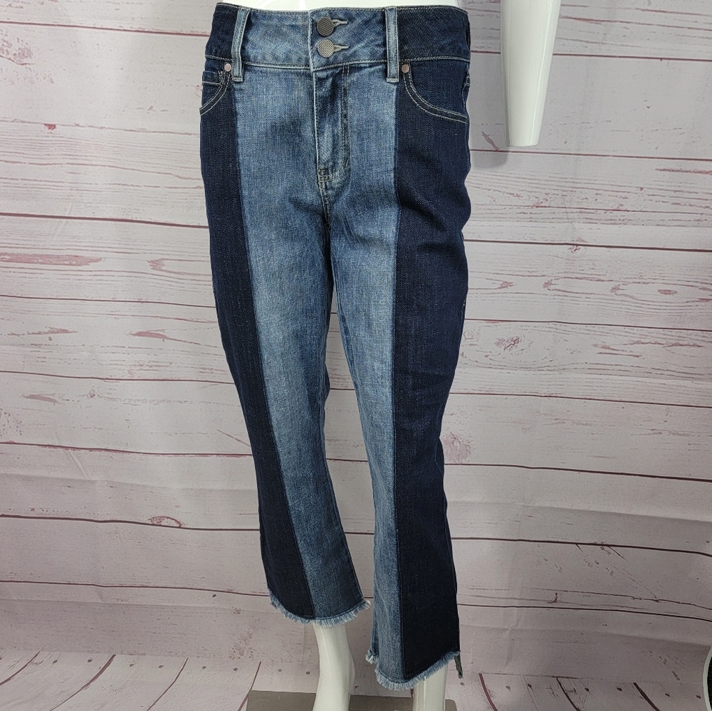 Cabi High-Low 2-Toned Jeans 6